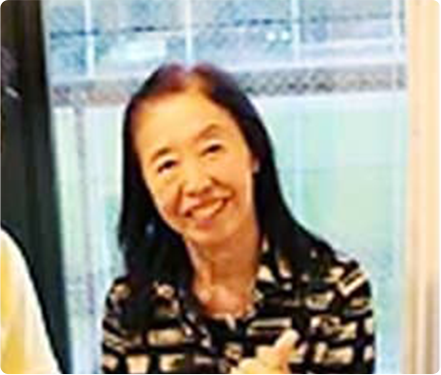 男性の施術者と女性のお客様